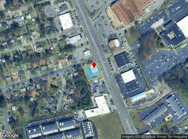 7439 W Broad St, Henrico, VA Parcel Map