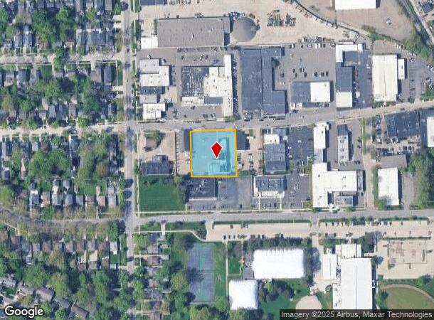 2010 Cole St, Birmingham, MI Parcel Map