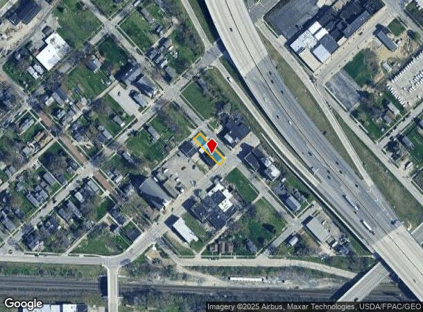  702 S Saint Clair St, Toledo, OH Parcel Map