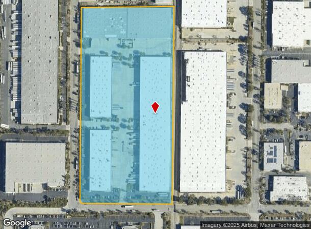 10837 Commerce Way, Fontana, CA Parcel Map