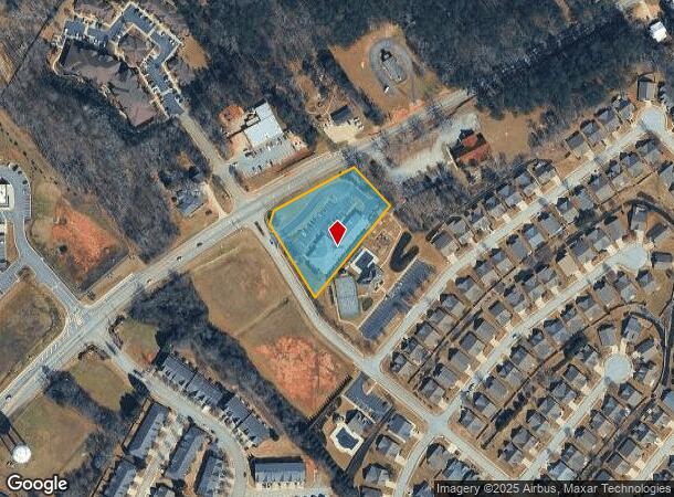 208 Memory Ln, Winder, GA Parcel Map