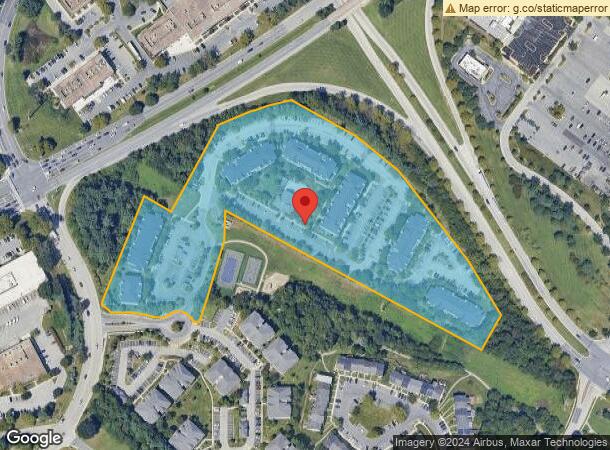  7030 Gentle Shade Rd, Columbia, MD Parcel Map