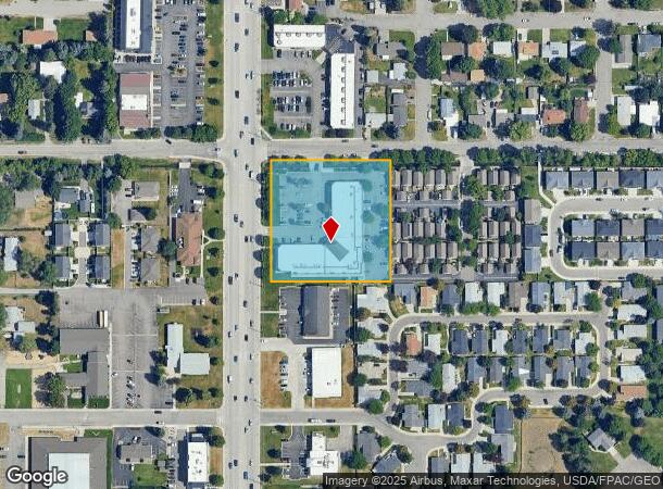  1300 S Reserve St, Missoula, MT Parcel Map