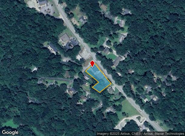  843 Falls Rd, Toccoa, GA Parcel Map