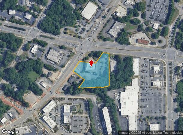  178 S Main St, Alpharetta, GA Parcel Map