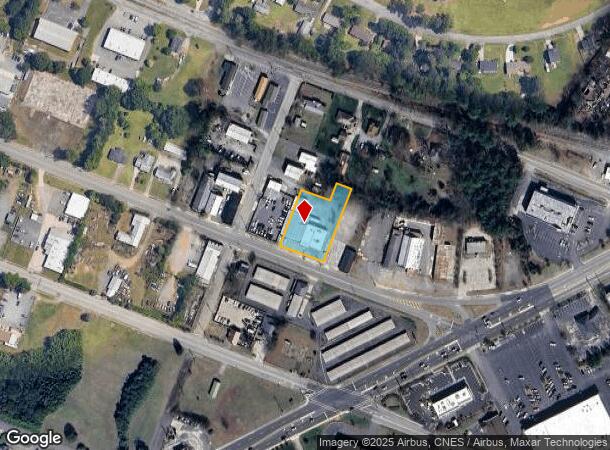  1219 E Main St, Rock Hill, SC Parcel Map