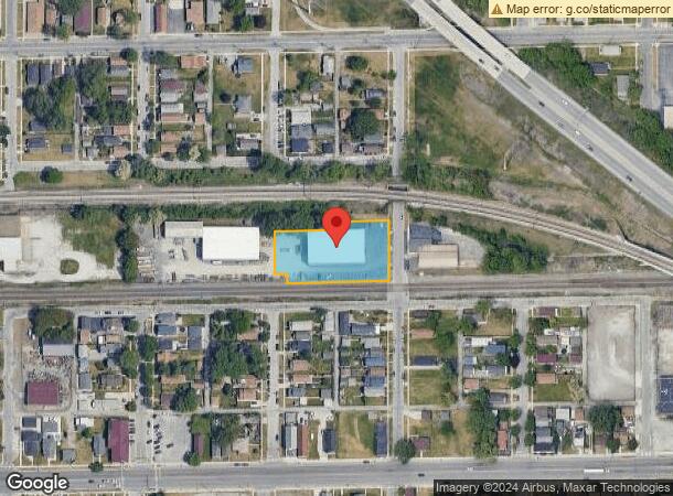  4544 Ash Ave, Hammond, IN Parcel Map