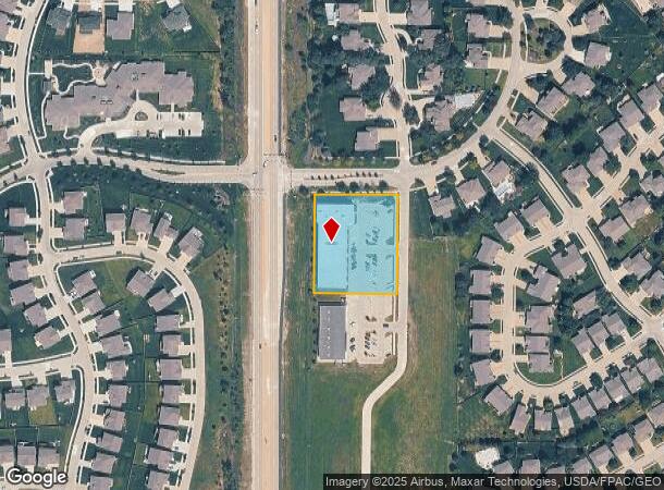  3706 S 203Rd Plz, Omaha, NE Parcel Map