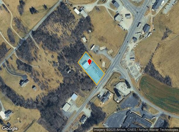  7005 Booker T Washington Hwy, Wirtz, VA Parcel Map