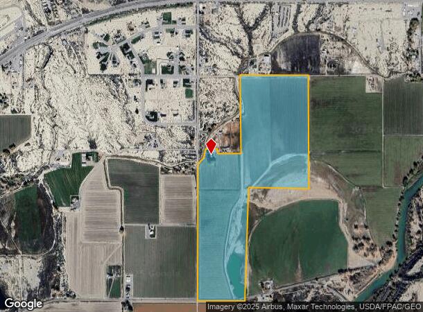 696 1250 Rd, Delta, CO Parcel Map