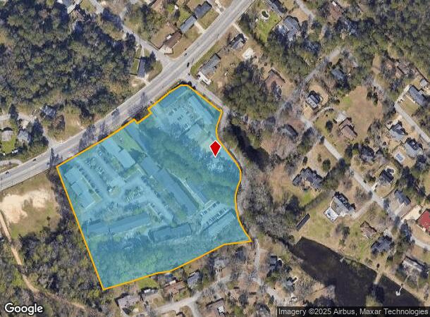  2805 Shadblow Ln, West Columbia, SC Parcel Map