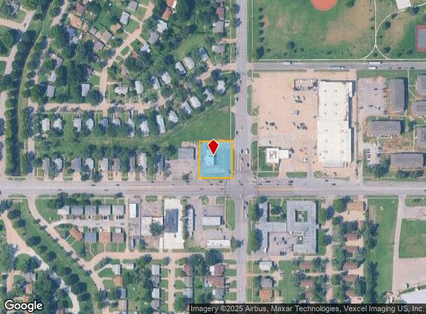 1251 S Woodlawn Blvd, Wichita, KS Parcel Map