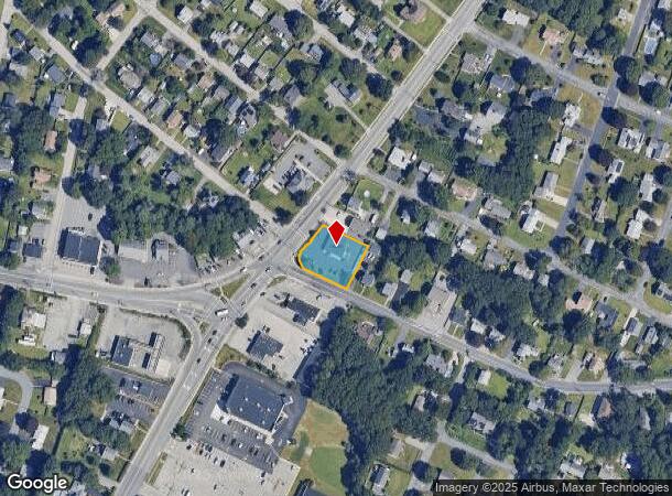  2 Pine St, Seekonk, MA Parcel Map