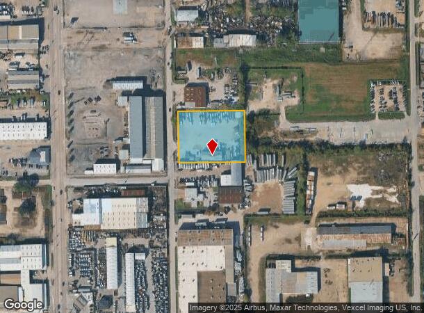 737 Pearl St, Houston, TX Parcel Map