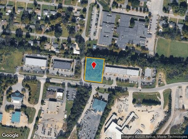 390 Downs Blvd, Franklin, TN Parcel Map