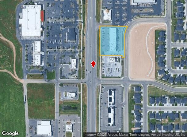 1378 N Meridian Rd, Kuna, ID Parcel Map