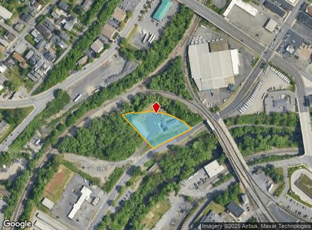  211 S 7Th Ave, Scranton, PA Parcel Map