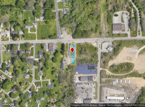  1878 Copley Rd, Akron, OH Parcel Map