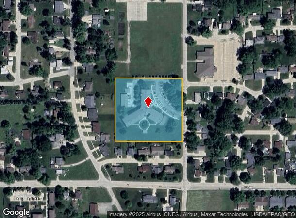 1105 E 12Th St S, Newton, IA Parcel Map
