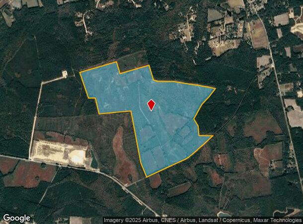  Warnell Farm Rd, Ellabell, GA Parcel Map