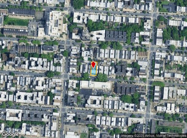  1599 Park Pl, Brooklyn, NY Parcel Map