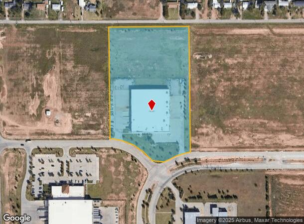 501 E Hunter St, Lubbock, TX Parcel Map