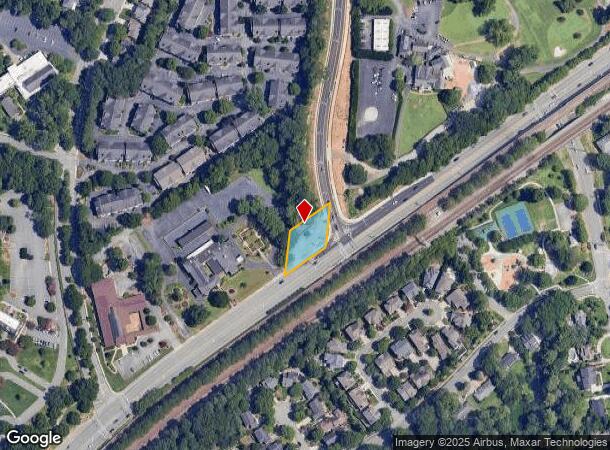  4568 Peachtree Rd Ne, Brookhaven, GA Parcel Map