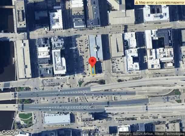  320 E Clybourn St, Milwaukee, WI Parcel Map