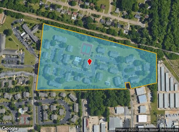  6121 Boardwalk Blvd, Montgomery, AL Parcel Map