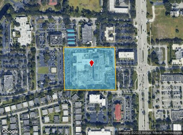 7201 N University Dr, Tamarac, FL Parcel Map