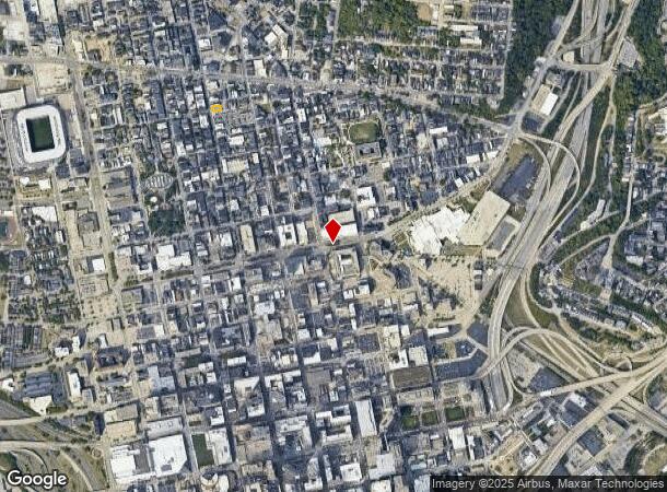  1434 Vine St, Cincinnati, OH Parcel Map