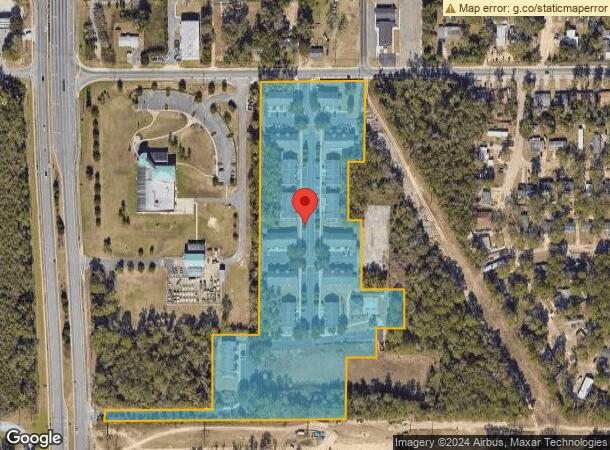  1600 Baldwin Park Dr, Tallahassee, FL Parcel Map