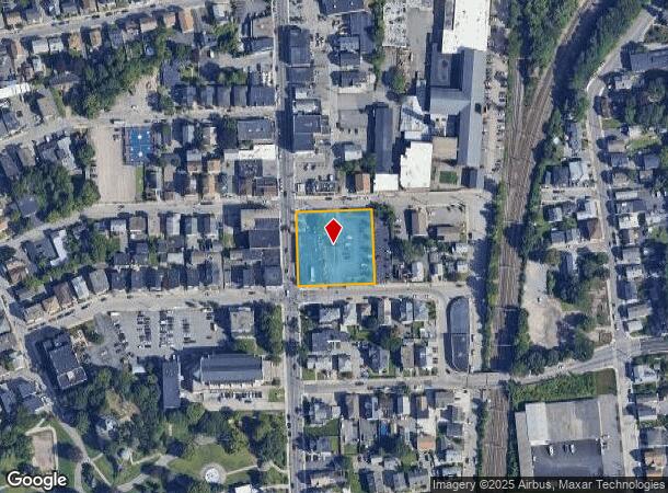  693 Broad St, Central Falls, RI Parcel Map