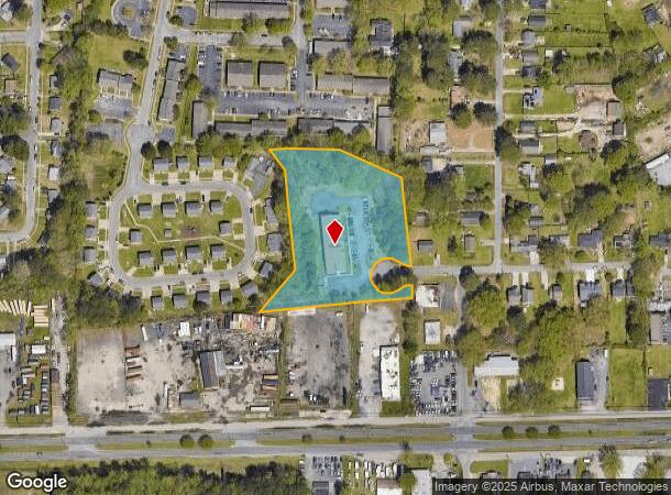  2139 Broadmoor Ave, Chesapeake, VA Parcel Map