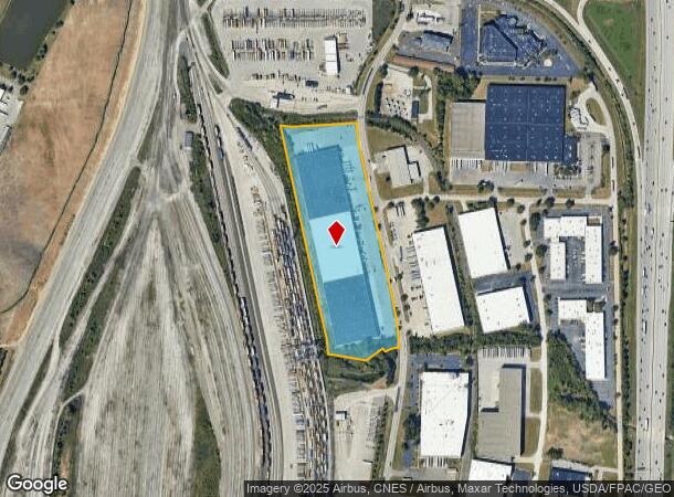 2177 Westbelt Dr, Columbus, OH Parcel Map