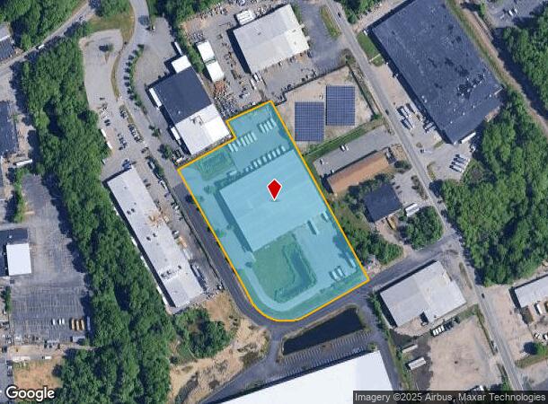  60 Industrial Blvd, Brockton, MA Parcel Map