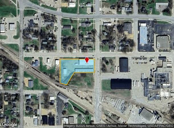 120 N Broadway, Wells, MN Parcel Map