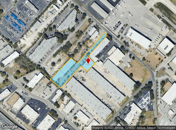  540 Sandau Rd, San Antonio, TX Parcel Map