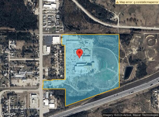  1508 N 8Th St, Sapulpa, OK Parcel Map