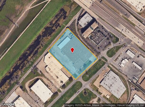  1011 Regal Row, Dallas, TX Parcel Map