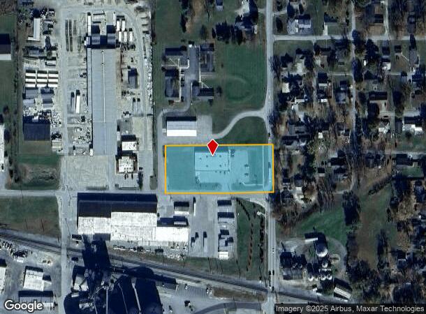  101 W First St, South Whitley, IN Parcel Map