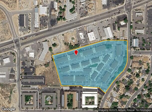  1600 Airport Rd, Carson City, NV Parcel Map