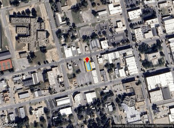  310 W Houston St, Sherman, TX Parcel Map