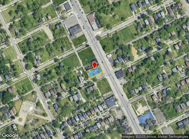  280 Richton St, Highland Park, MI Parcel Map