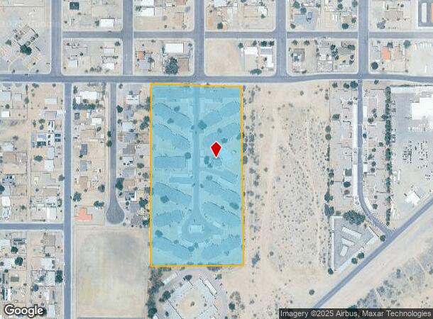 401 E Stewart St, Florence, AZ Parcel Map