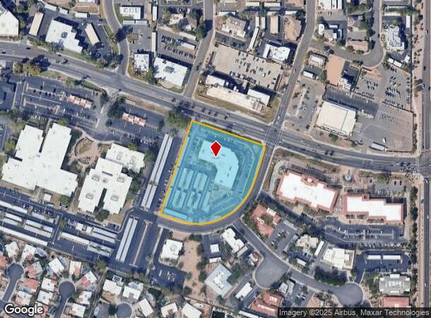  8687 E Via De Ventura, Scottsdale, AZ Parcel Map