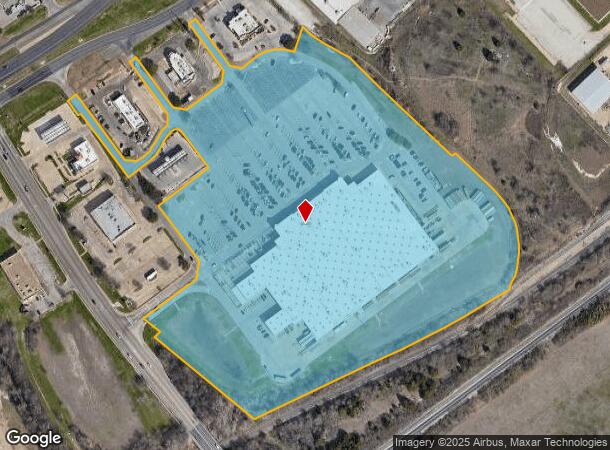 4320 Franklin Ave, Waco, TX Parcel Map
