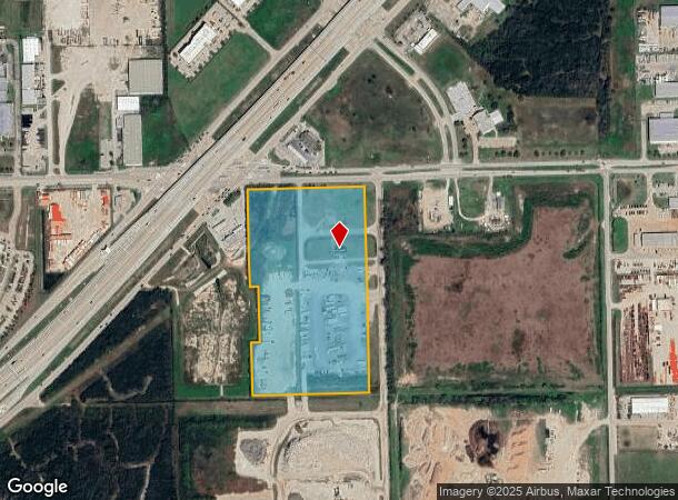 2080 Genoa Red Bluff Rd, Houston, TX Parcel Map