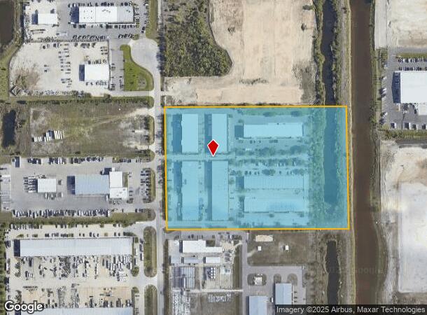  8800 Business Park Dr, Fort Myers, FL Parcel Map