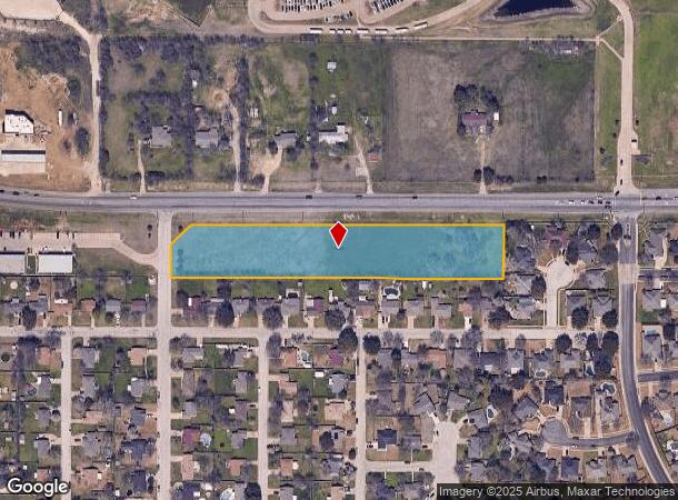  320 E Renfro St, Burleson, TX Parcel Map